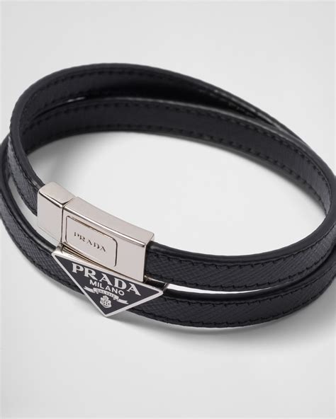 prada silver watch|Prada men's jewelry.